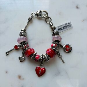 ❤️ Landau Heart charm Bracelet ❤️